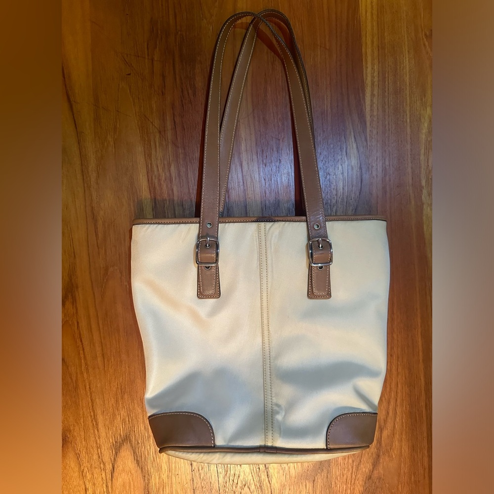 Vintage coach tote bag
